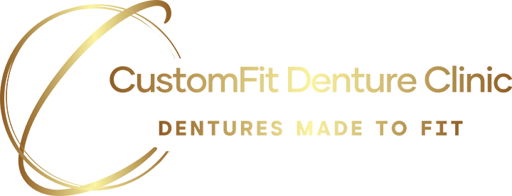 custom fit denture color logo horizontal